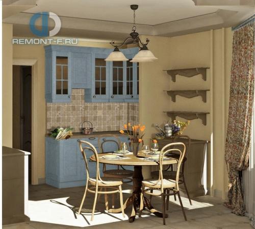 Маленькая кухня во французском стиле: как создать уют и стиль на небольшой площади 05 Маленькая кухня во французском стиле: как создать уют и стиль на небольшой площади 05