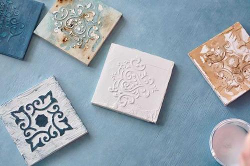 Трафарет для плитки на полу своими руками: пошаговая инструкция 02 Трафарет для плитки на полу своими руками: пошаговая инструкция 02