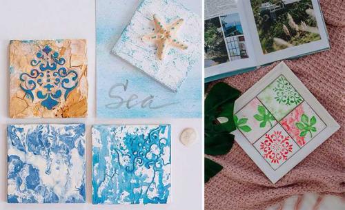 Трафарет для плитки на полу своими руками: пошаговая инструкция 07 Трафарет для плитки на полу своими руками: пошаговая инструкция 07