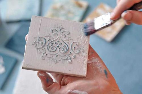 Трафарет для плитки на полу своими руками: пошаговая инструкция 03 Трафарет для плитки на полу своими руками: пошаговая инструкция 03