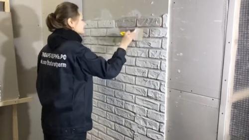 Для чего используется пластиковый трафарет для стен и плитки. Создать иммитацию кирпичной кладки на стене быстро и недорого, используя многоразовый трафарет ЛофтДом