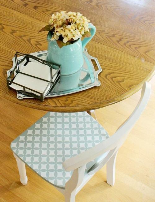 Как выбрать подходящий дизайн трафаретной плитки для моего помещения. Трафаретная окраска в интерьере: 12 классных идей