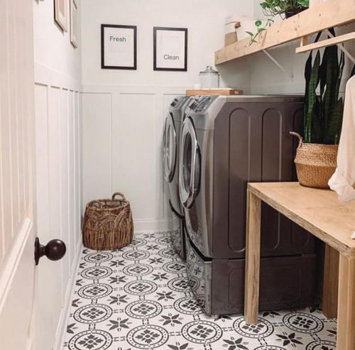 Как выбрать подходящий дизайн трафаретной плитки для моего помещения. Трафаретная окраска в интерьере: 12 классных идей