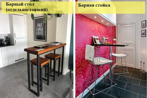 Барная стойка для дома. 107 самых стильных фото идей дизайна барной стойки для кухни