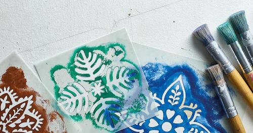 Трафареты для плитки 10х10 см: как преобразить ваш интерьер 01