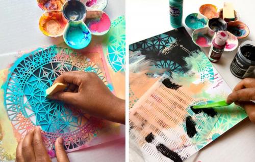 Трафареты для плитки 10х10 см: как преобразить ваш интерьер 04