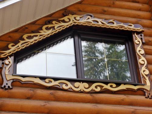 Трафарет наличников для выпиливания лобзиком.. Изготовление шаблона 03