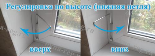 Ручка пластикового окна не поворачивается вверх. Как самостояльно выполнить работу? 06