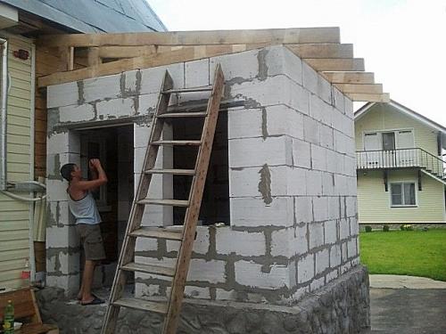 Как сделать примыкание крыши пристройки к дому. Варианты односкатных крыш пристроек 01 Как сделать примыкание крыши пристройки к дому. Варианты односкатных крыш пристроек 01