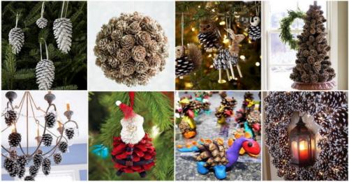 Поделки из шишек и пластилина. Поделки из шишек для детей 3-4-5-6-7 лет своими руками пошагово