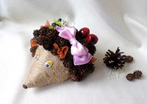 Ежик своими руками для сада. Поделка ежик своими руками — 130 фото красивых поделок. Простая инструкция + мастер-класс от мастеров!