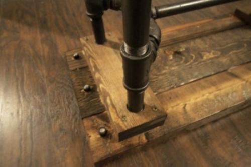 Скамейка лофт своими руками. Лавочки из сантехнических труб