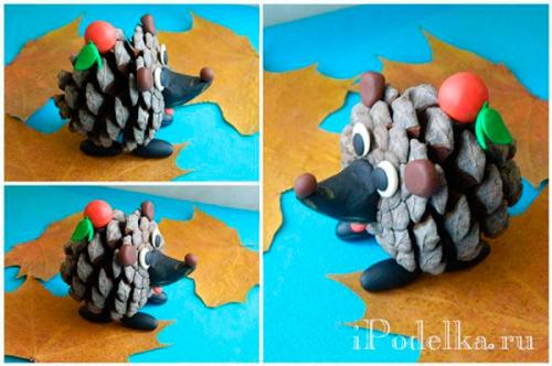 Ежик поделка. Осенняя поделка «Ежик»: 100 идей