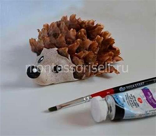 Ежик поделка. Осенняя поделка «Ежик»: 100 идей