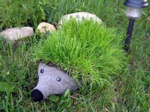 Ёжики из пластиковых бутылок. Как сделать большого ежа? 02 Ёжики из пластиковых бутылок. Как сделать большого ежа? 02