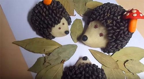 Ежик поделка. Осенняя поделка «Ежик»: 100 идей