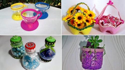 Поделка из пластиковых бутылок. Поделки из пластиковых бутылок своими руками: ТОП-100 фото лучших идей для начинающих мастеров