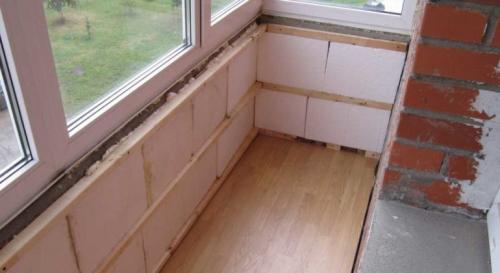 Нужно ли утеплять стену между лоджией и комнатой. Почему бесполезно утеплять внутреннюю стену лоджии