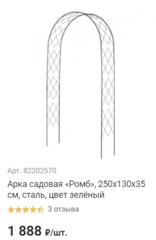 Садовая арка Леруа Мерлен. Арка садовая металлическая для вьющихся растений – цена в Леруа Мерлен