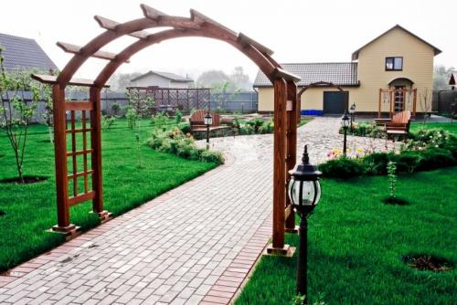 Садовые арки в ландшафтном дизайне. Красивая садовая арка: стильные и оригинальные арки и их применение в ландшафтном дизайне (95 фото + видео)