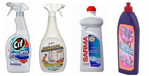 Как и чем мыть акриловую ванну. Бытовая химия 06 Как и чем мыть акриловую ванну. Бытовая химия 06