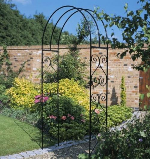 Арка на даче своими руками. Виды и размеры садовых арок 09 Арка на даче своими руками. Виды и размеры садовых арок 09