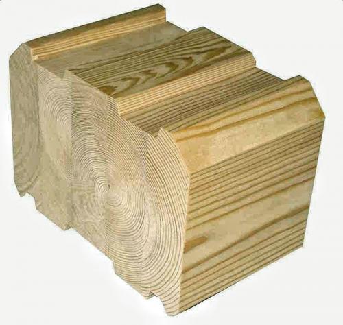 Ширина профилированного бруса. Виды