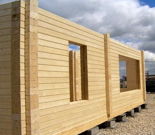 Как собирается профилированный брус. Плюсы и минусы