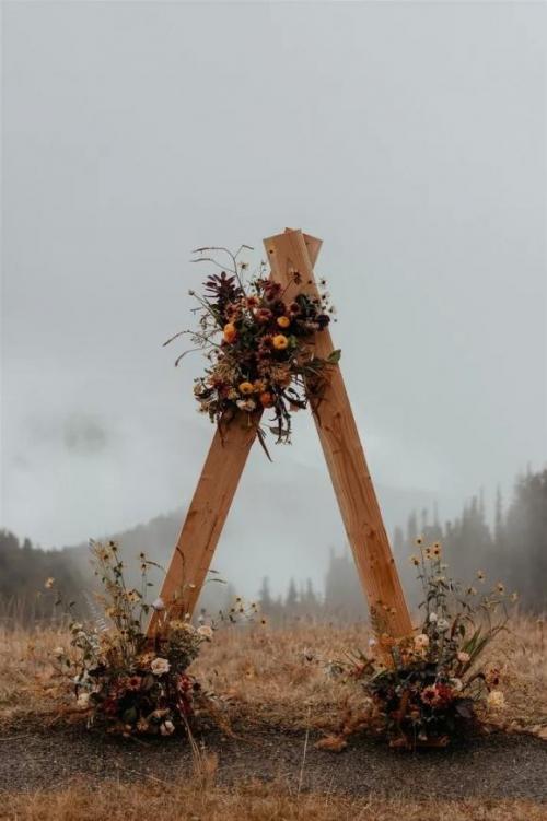 Свадебная арка своими руками из дерева. Свадебная арка: 30 идей, как украсить арку из дерева