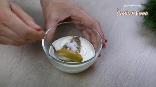 Сметана с горчицей вместо майонеза. Соус из сметаны и горчицы