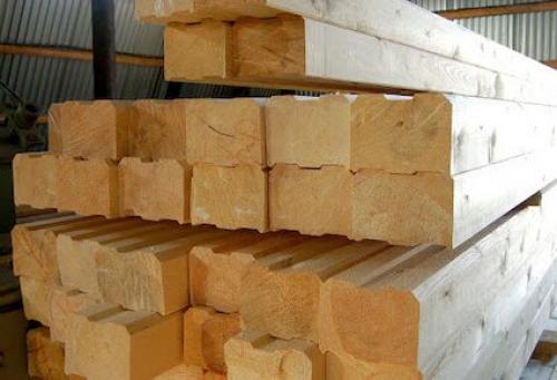 Срок усадки дома из профилированного бруса. Клееный и сухой профилированный брус 02 Срок усадки дома из профилированного бруса. Клееный и сухой профилированный брус 02