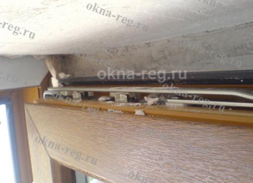 Заклинило ручку пластикового окна. Закрытое положение 08 Заклинило ручку пластикового окна. Закрытое положение 08