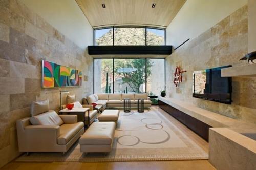 Расстановка мебели в прямоугольной комнате. Дизайн прямоугольной комнаты