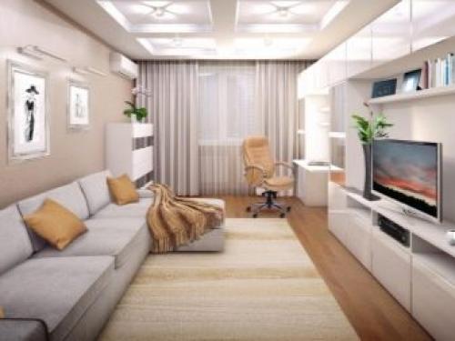 Как расставить мебель в прямоугольной комнате. Рекомендации по планировке и зонированию 11