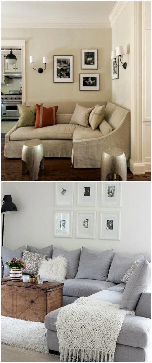 Размещаем два дивана в гостиной. Способы размещения двух диванов в гостиной 33 Размещаем два дивана в гостиной. Способы размещения двух диванов в гостиной 33