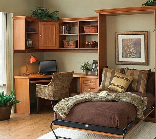 Способы расстановки мебели в маленькой комнате. Правила подбора мебели для маленькой комнаты 20