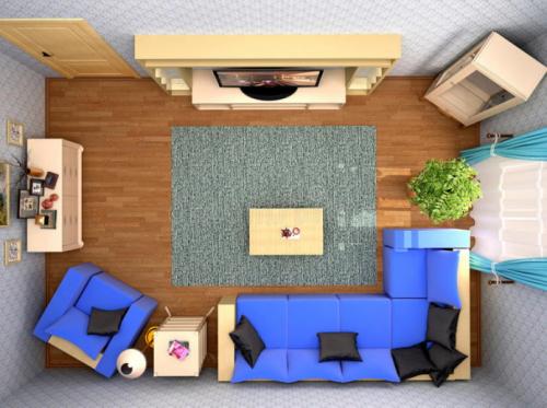 Как расставить мебель в проходной гостиной. Расположение дверей: особенности разработки дизайна 13