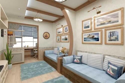 Дизайн прямоугольного зала с балконом. Варианты совмещения комнат с балконом или лоджией