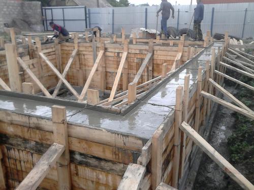 Как вырыть подвал в замкнутом периметре ленточного.. Как сделать подвал в доме с ленточным фундаментом