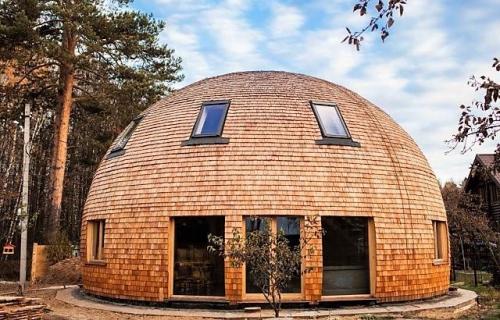 Какие материалы необходимы для строительства купольного дома с ангарами. Примеры и разновидности купольных конструкций