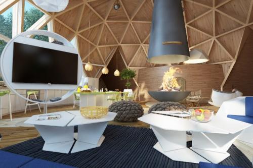 Купольный дом с ангарами: руководство по строительству 29