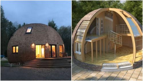 Как выбрать место для строительства купольного дома с ангарами.  Идея строительства купольных домов