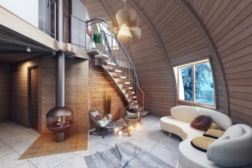 Купольный дом с ангарами: руководство по строительству 32