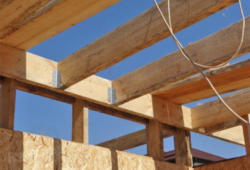 Потолочное перекрытие каркасного дома. Конструкция перекрытия в каркасном доме