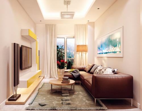 Как поставить диван и одно кресло в маленькой комнате. Способы расстановки