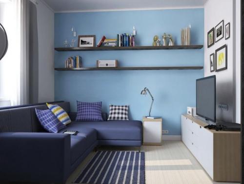 Как лучше расположить диван и кресла. №3. Куда поставить диван? 05