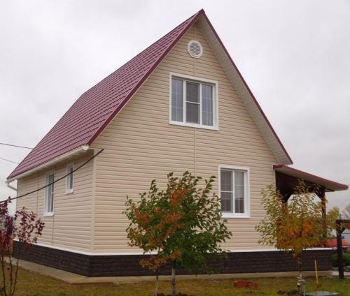 Какие материалы наиболее эстетичны для обшивки фронтона дома. Назначение фронтона