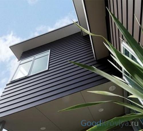 Стильные и практичные материалы для обшивки фронтона дома 01 Стильные и практичные материалы для обшивки фронтона дома 01
