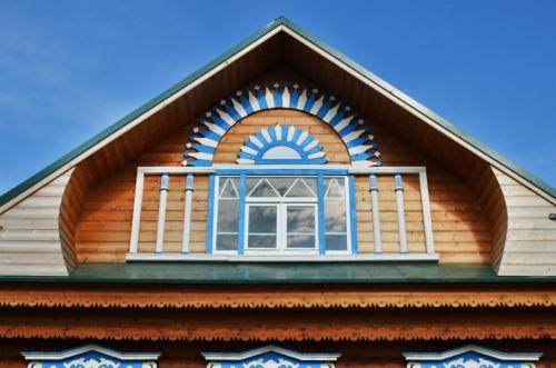 Фронтон крыши. Конструкция фронтона крыши