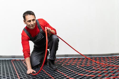 Как избежать ошибок при установке водяного теплого пола. Ошибка .  Неправильная установка системы